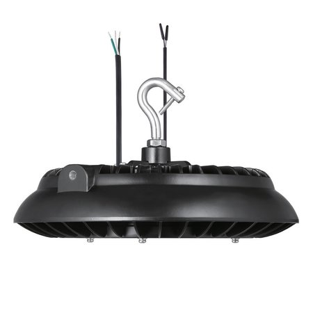 Designers Fountain 11 inch Round Integrated LED Black High Bay Light, 5000K HBR27DMDP50